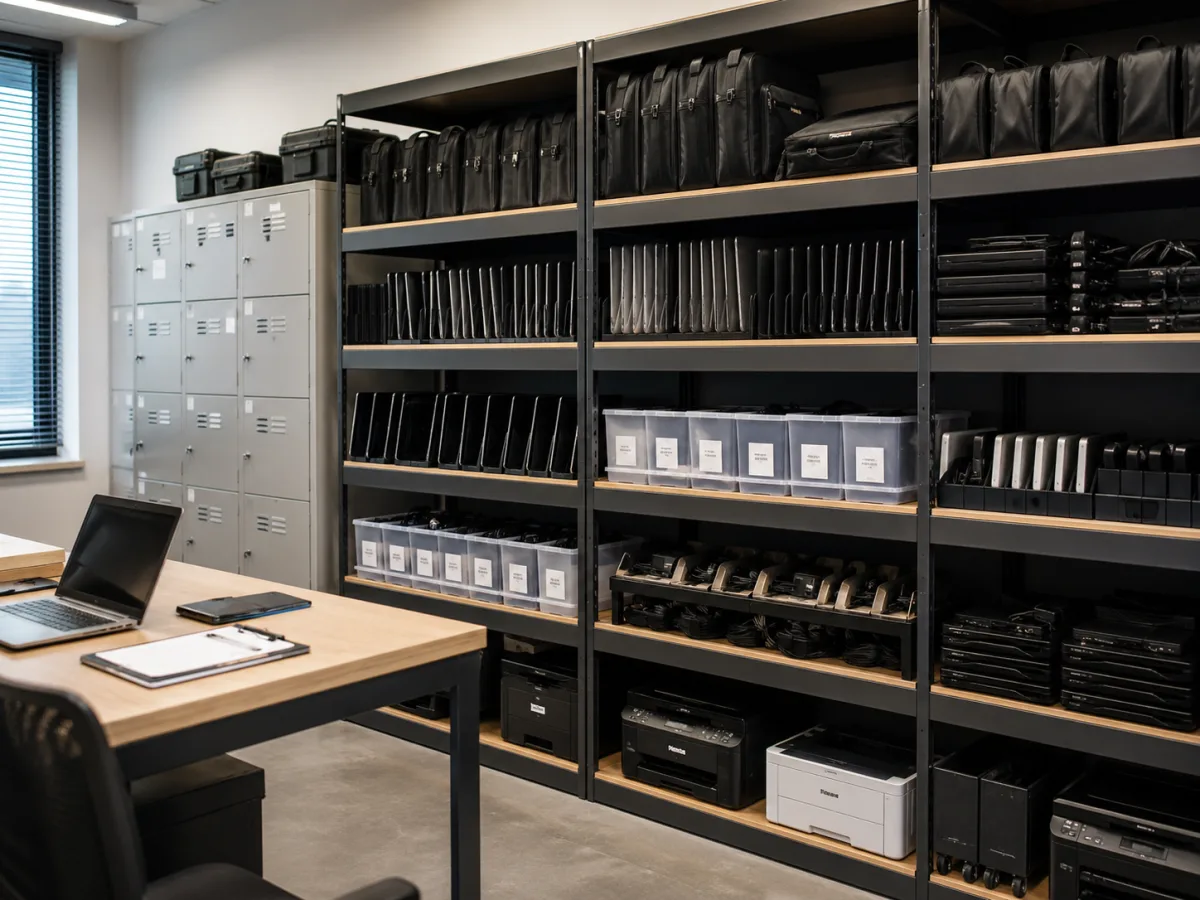 備品貸出管理アプリ